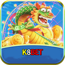 Imagem promocional da K8BET mostrando a plataforma e suas vantagens